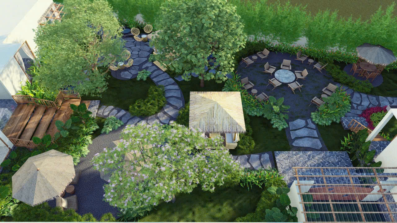 Những lỗi sân vườn làm sai phong thủy