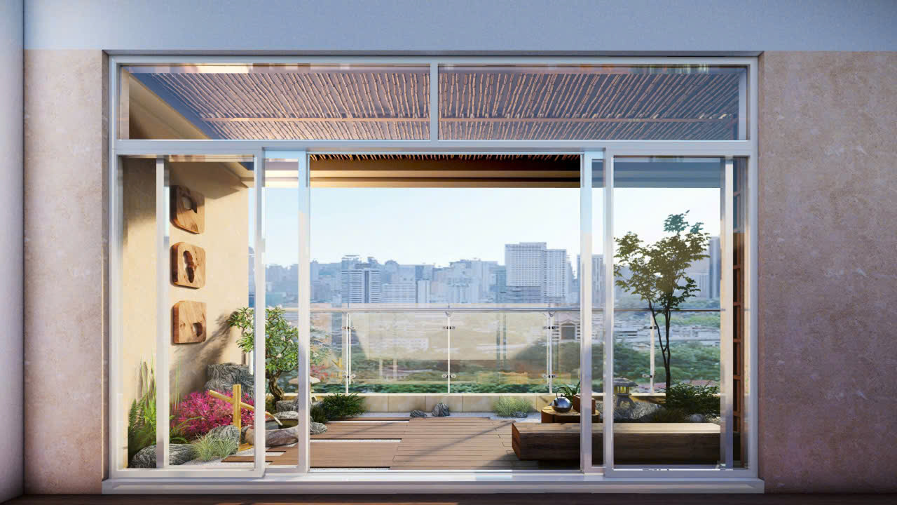 Mẫu thiết kế ban công chung cư đẹp