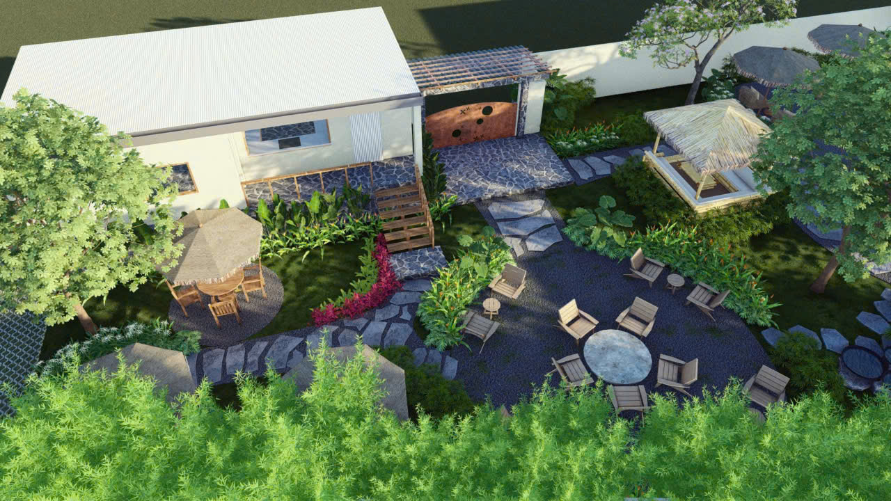 Thiết kế và thi công hồ cá Koi